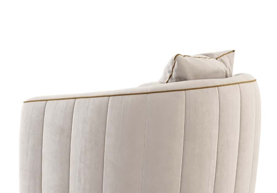 Бархатное кресло с подлокотниками Stylish Club Fortune ARCH-00031938 - Вид №13