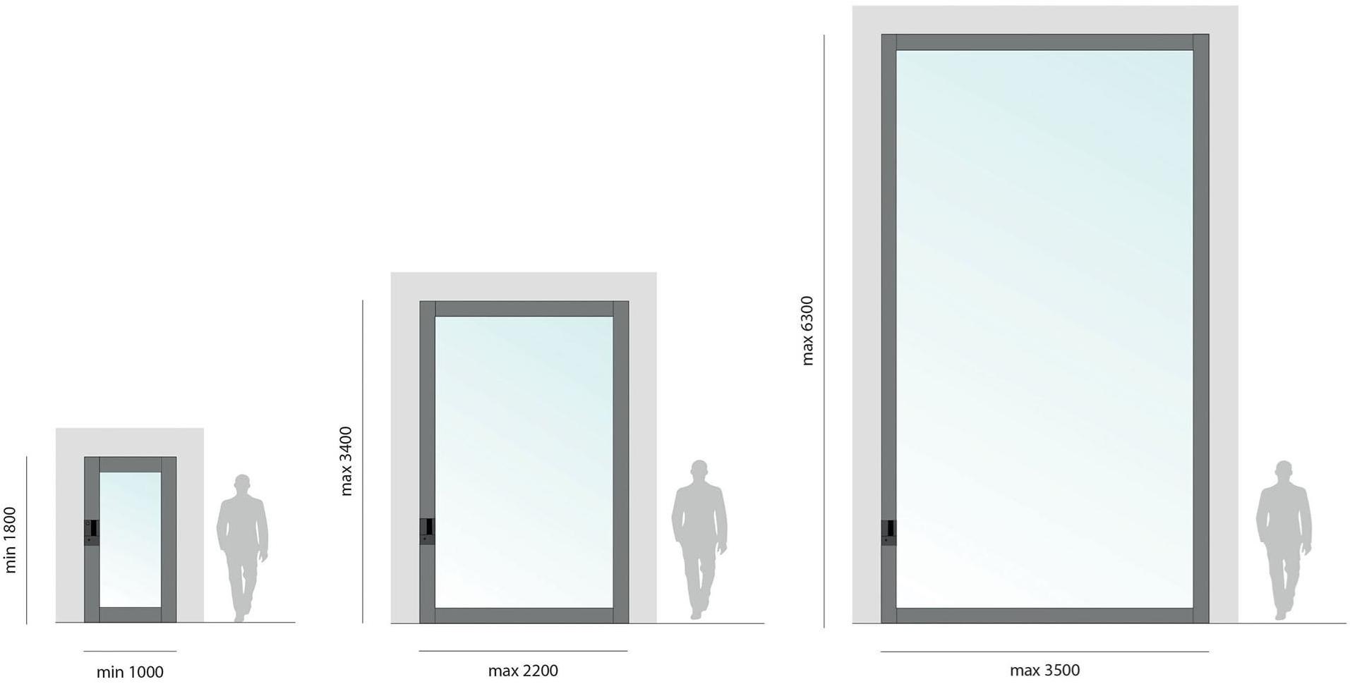 OIKOS VENEZIA Защитная дверь из алюминия и стекла Nova sun-id-1397324 - Вид №17