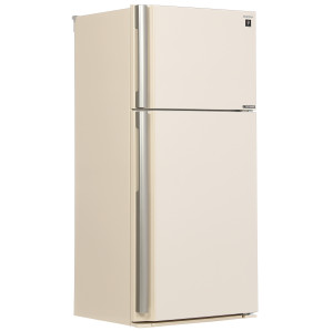7919028 Холодильник с морозильником   Sharp SJXE55PMBE бежевый