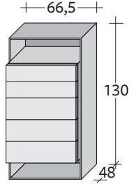 Flou Комод из мдф Sanya sun-id-1483294 - Вид №3