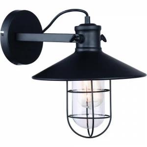 Бра Divinare Laterna 2007/01 AP-1 DIVINARE ПОД СТАРИНУ, ФОНАРЬ 078863 Черный