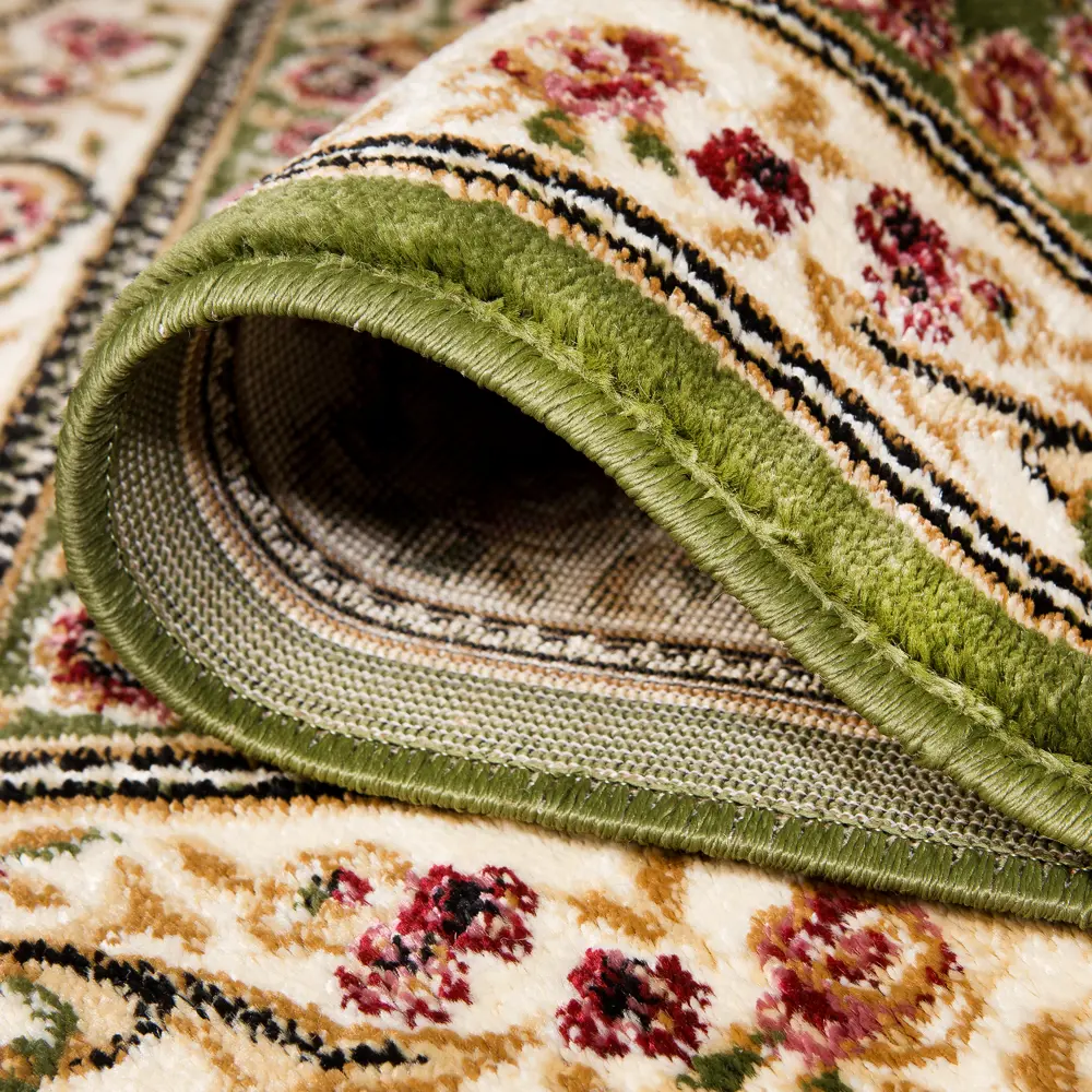 Ковер полипропилен Fortune L006Y 60x100 см цвет зеленый MERINOS STLM-2110825 - Вид №2