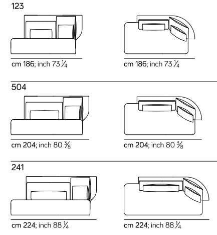 Мягкая спальная кровать Amura Wazaa ARCH-00092027 - Вид №9