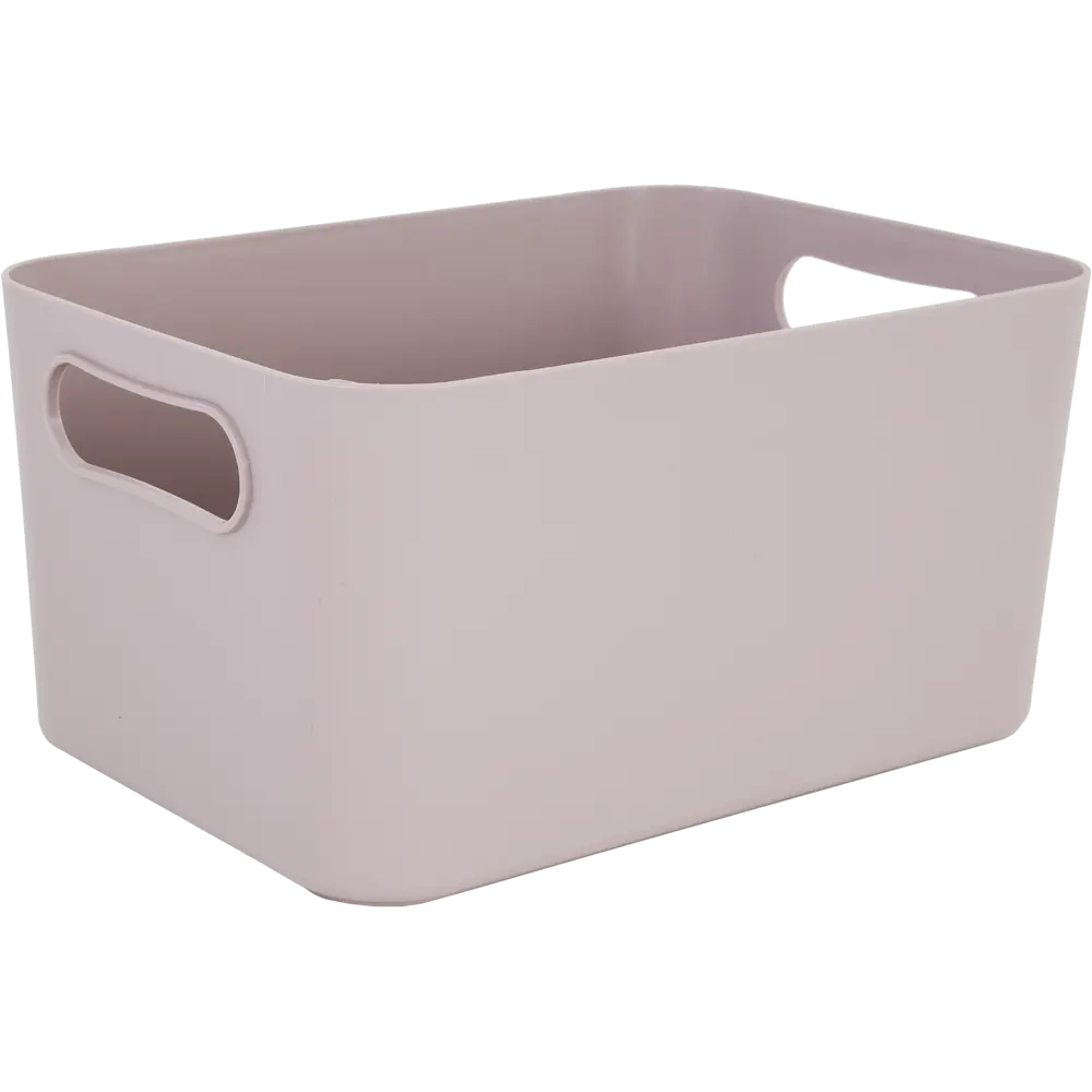Корзина для хранения 23x15.5x12 см 3.4 л полипропилен без крышки цвет какао 82999616 STLM-2093437 Santreyd 