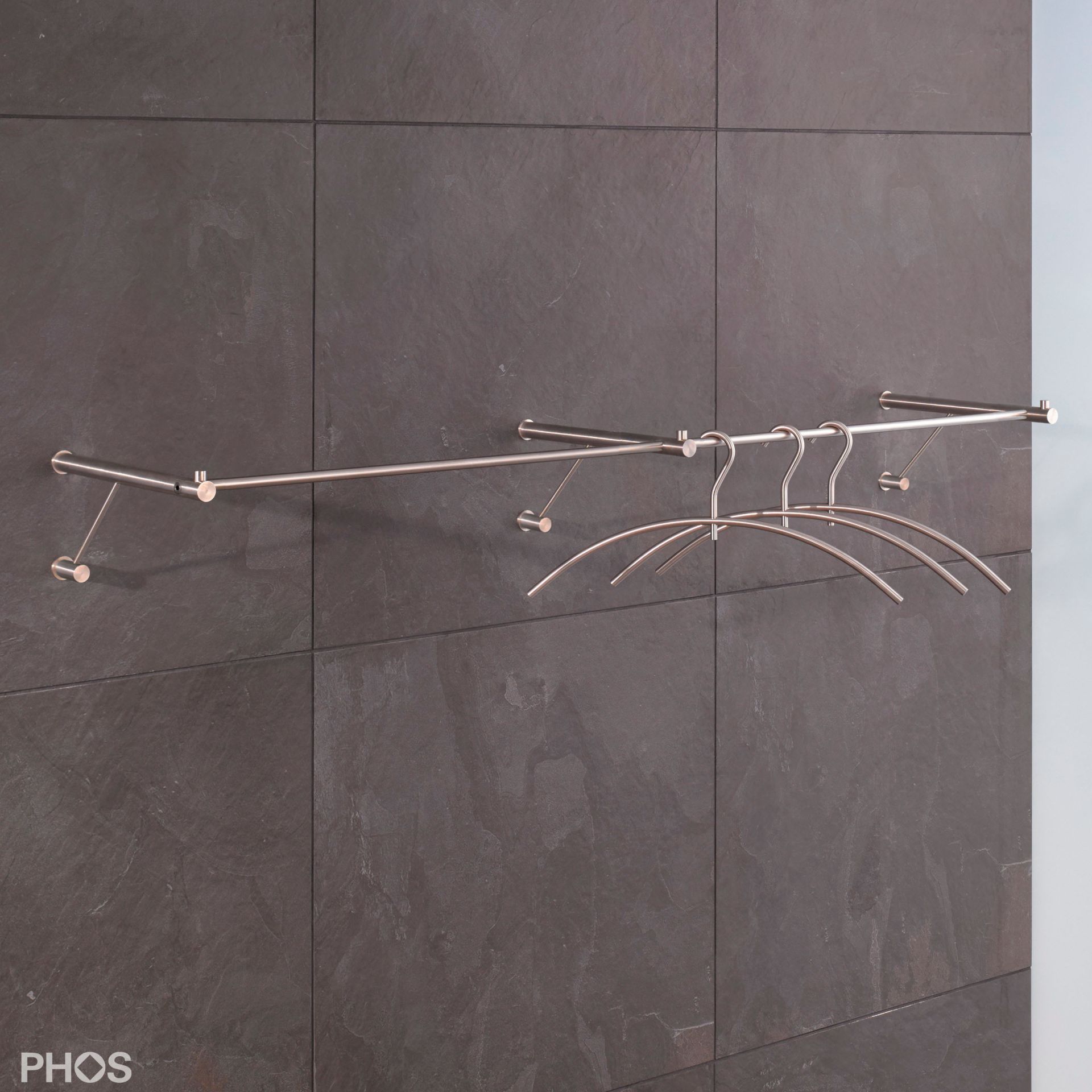 G3-1200 Шкаф навесной, широкий, с платяной штангой - ширина 120 см PHOS  - Вид №1