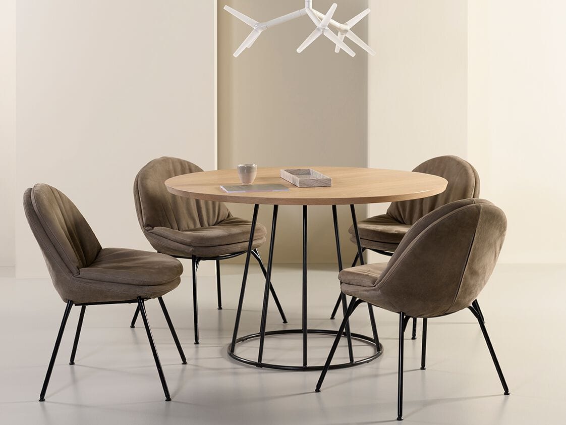 Круглый деревянный стол Jess Bliss ARCH-00075687 - Вид №1