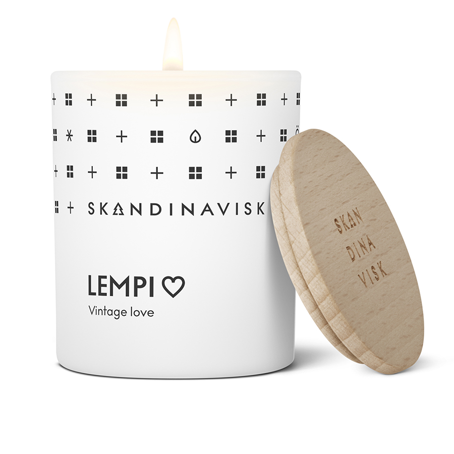 SK20205 Свеча ароматическая lempi с крышкой, 65 г (новая) S K A N D I N A V I S K  - Вид №4