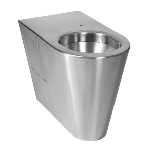 94130 Нержавеющий напольный унитаз для инвалидов SANELA
