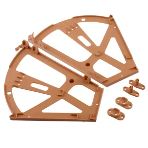 Механизм для обувниц 2 секции 210x300 мм пластик цвет бук