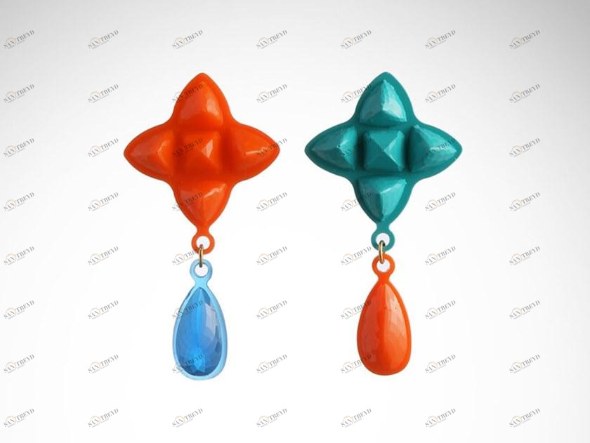 Corsi Design Серьги из смолы Jolly Cjj-3004-05