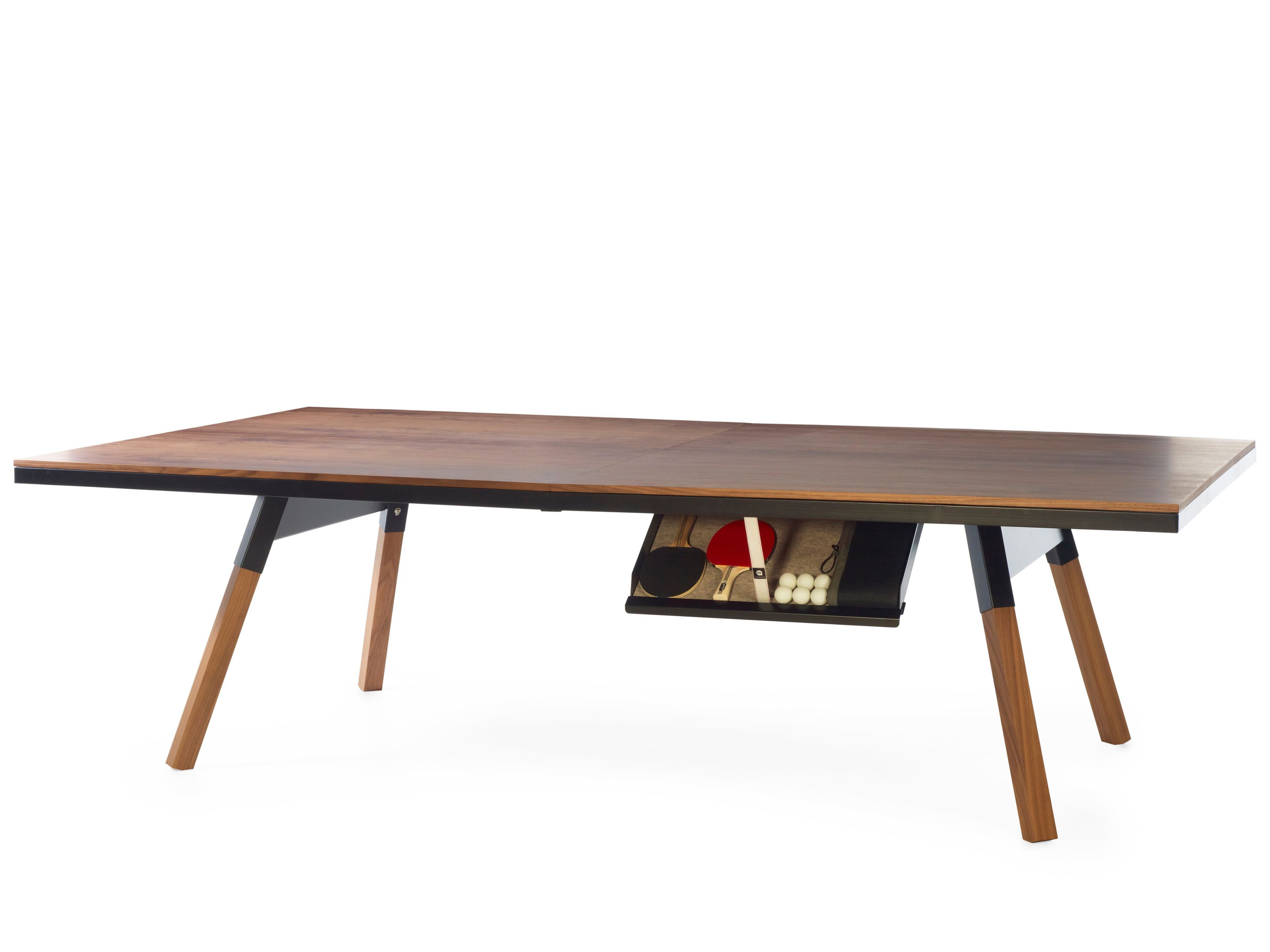Прямоугольный стол для пинг-понга из орехового дерева RS Barcelona YOU AND ME ARCH-00146040 - Вид №2