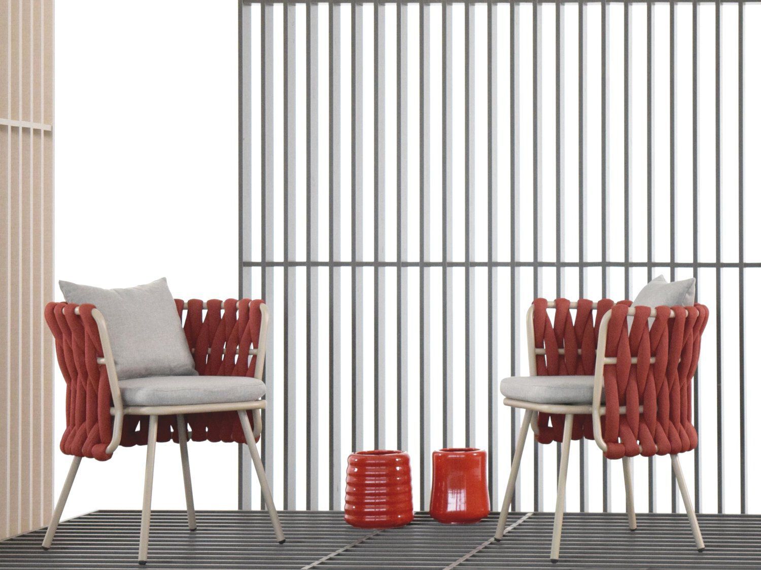 Тканевый садовый стул ABLE Belt ARCH-00147688 - Вид №8