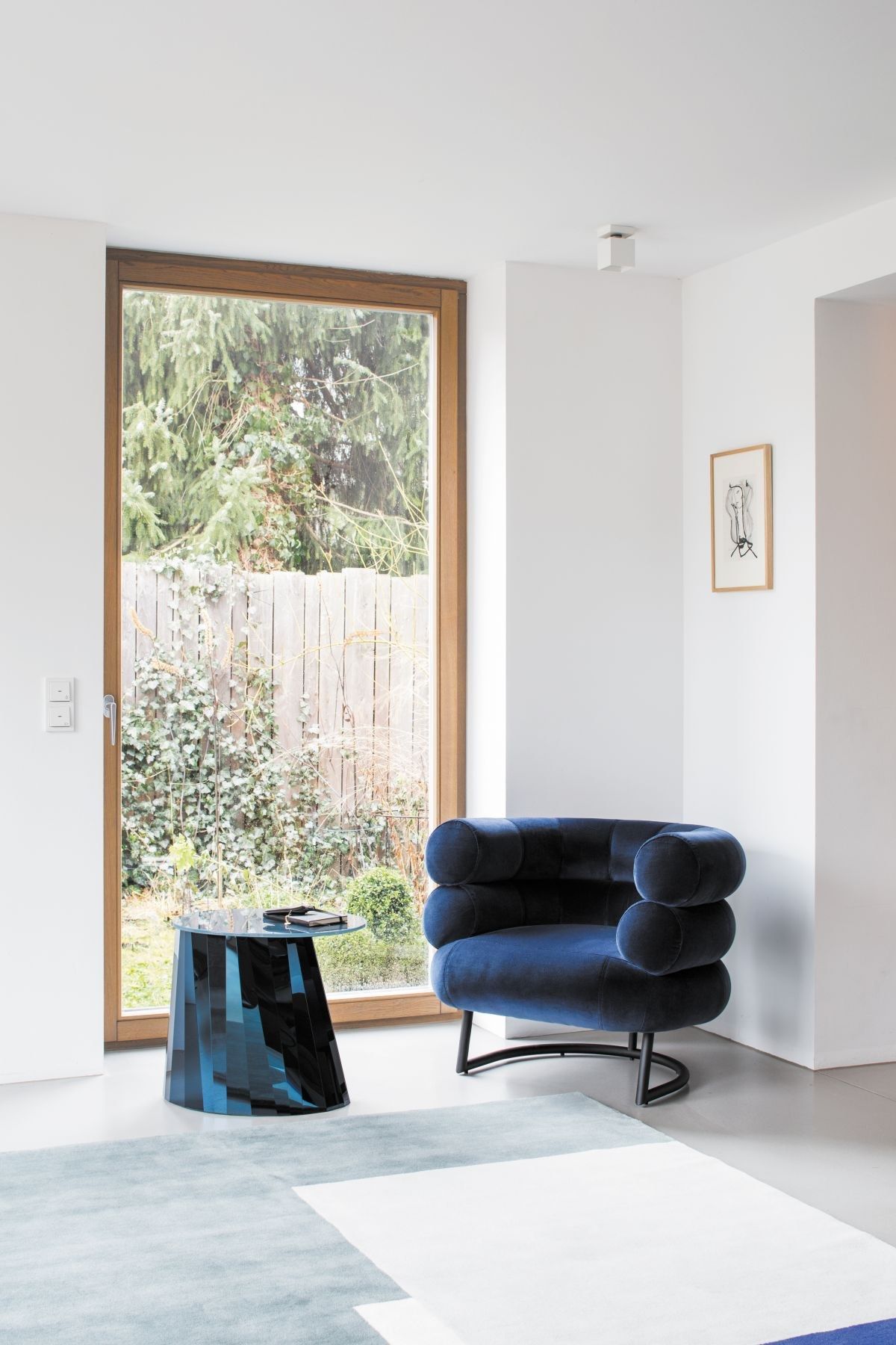 Квадратный ковер из шерсти с геометрическим рисунком Classicon Roquebrune ARCH-00123725 - Вид №2