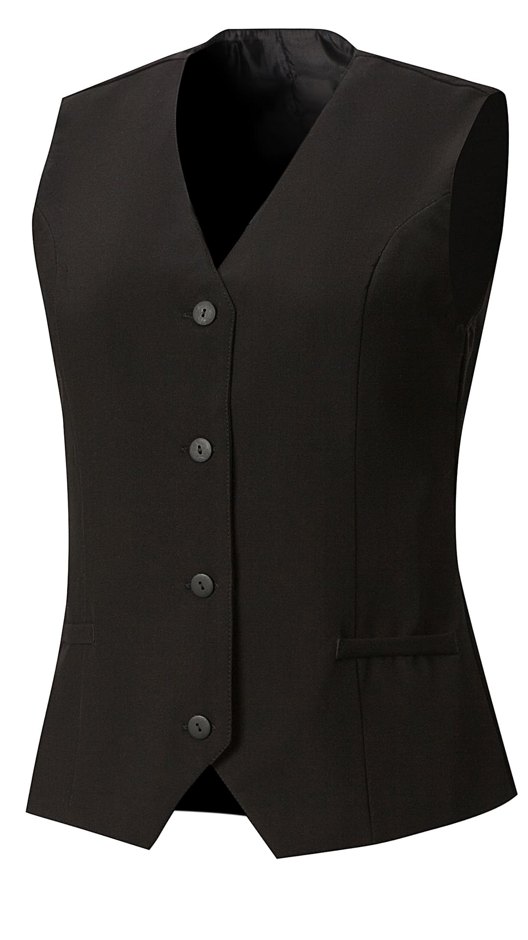 62877 Жилет  женский BLACK El-Risto  Одежда для официантов  размер 54 