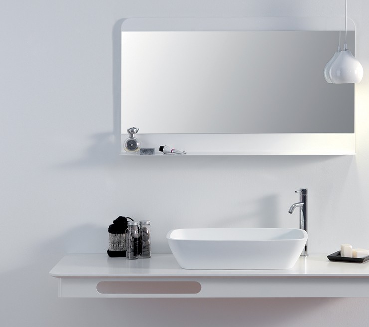 Ex.T Foglio 100 Настенное зеркало EXSPM100SMBI  - Вид №1