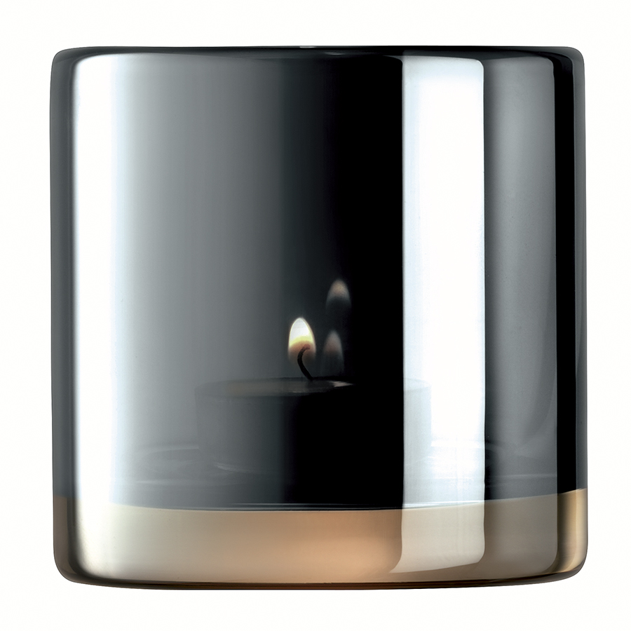 G1662-08-140 Подсвечник signature, epoque, 8,5 см, сапфир LSA International 