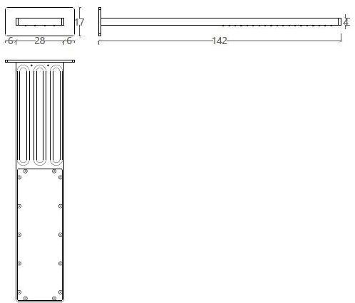 Water Evolution Настенная лейка для душа из нержавеющей стали Lapa sun-id-1442461 - Вид №1