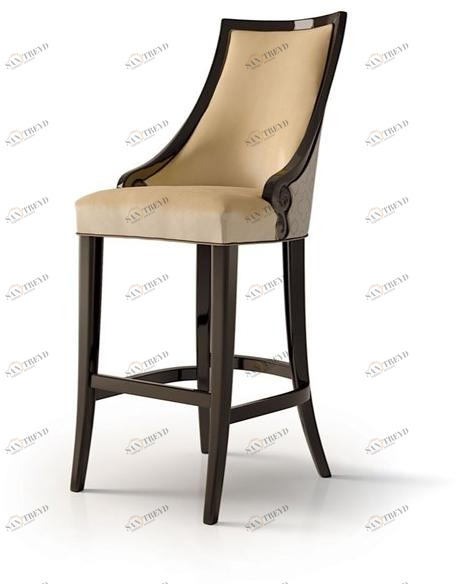 Carpanese Home Мягкий табурет со спинкой и подставкой для ног Heritage 6112