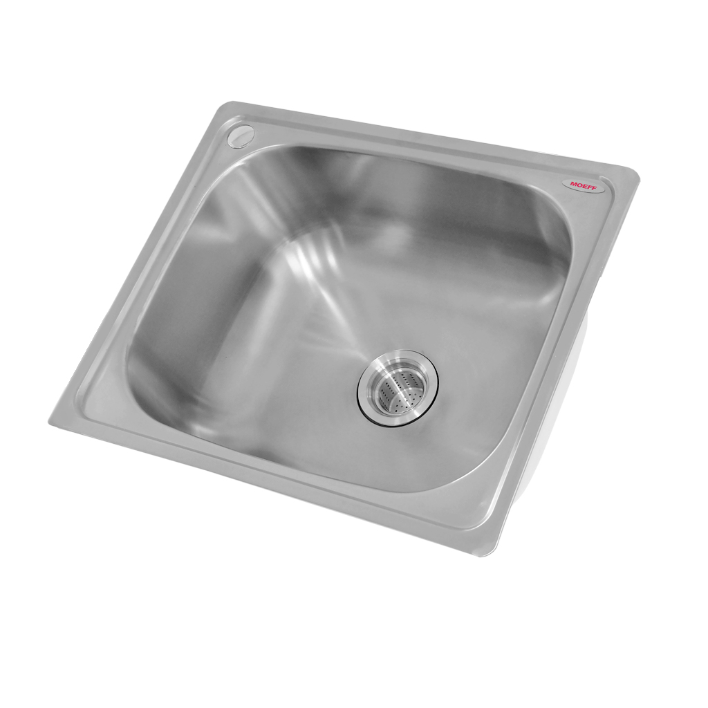 MF-123 Раковина-мойка встраиваемая Public Steel  - Вид №2