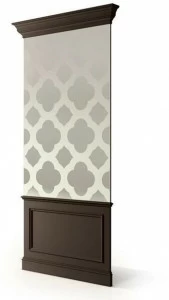 Carpanese Home Деревянная вагонка с зеркальным стеклом Heritage 6051