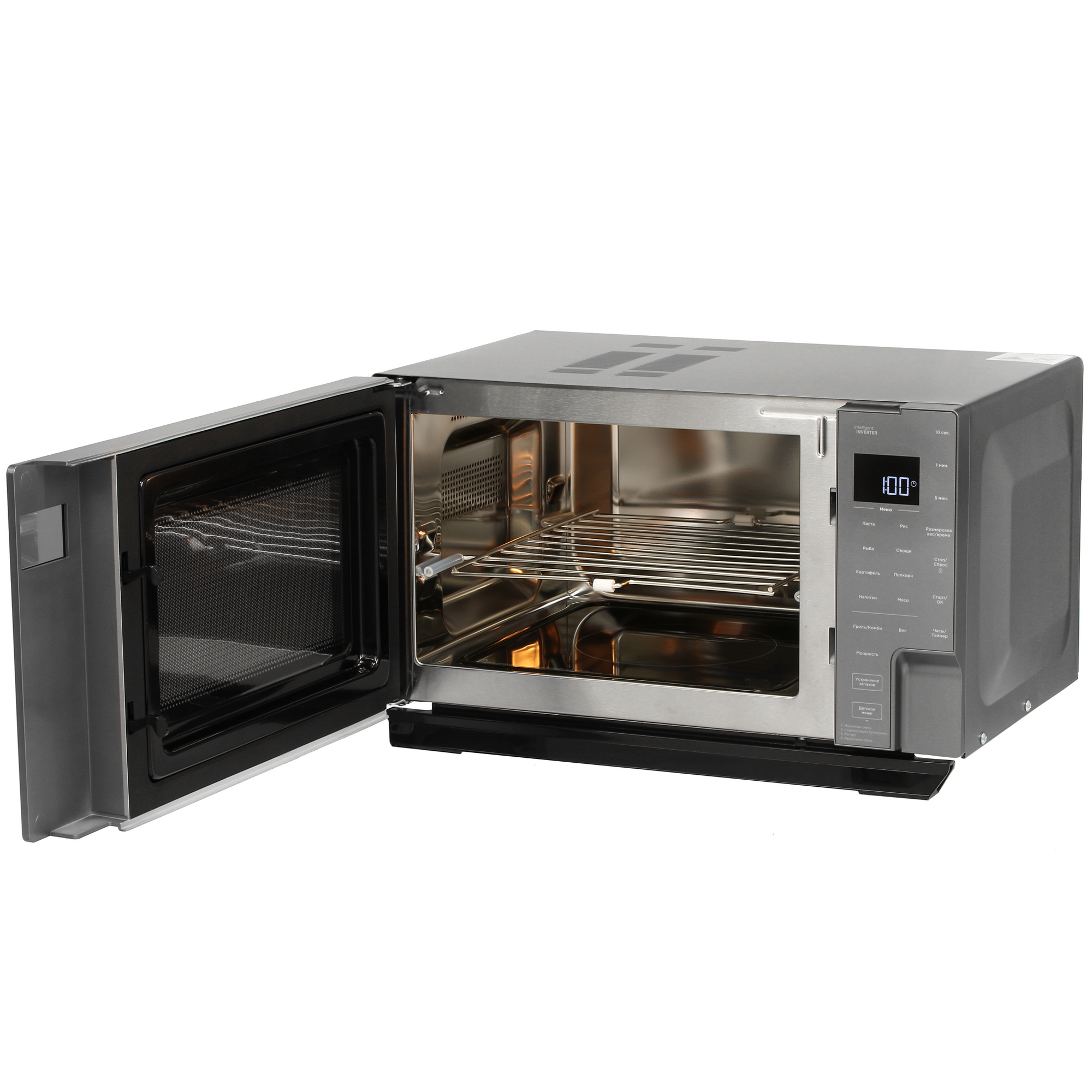 5415710 Микроволновая печь Eigen MW-FBE900I зеркальный, серебристый STDN-0116069 - Вид №4