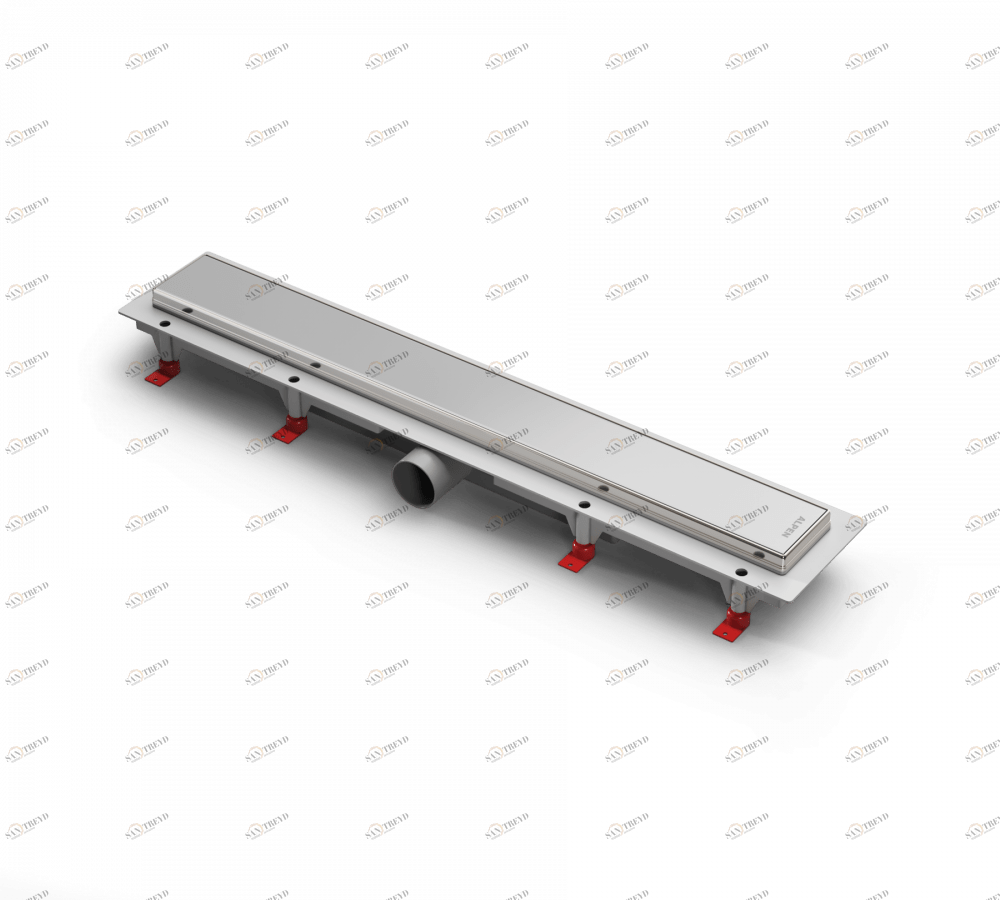 Водоотводящий желоб ALPEN Klasic/Floor ALP-1050/50KN1 с рамкой 