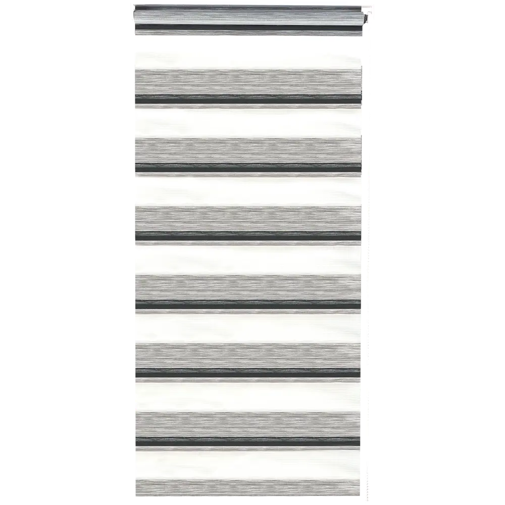 Штора рулонная день-ночь Лечче 55x160 см серая MIAMOZA STLM-2049687