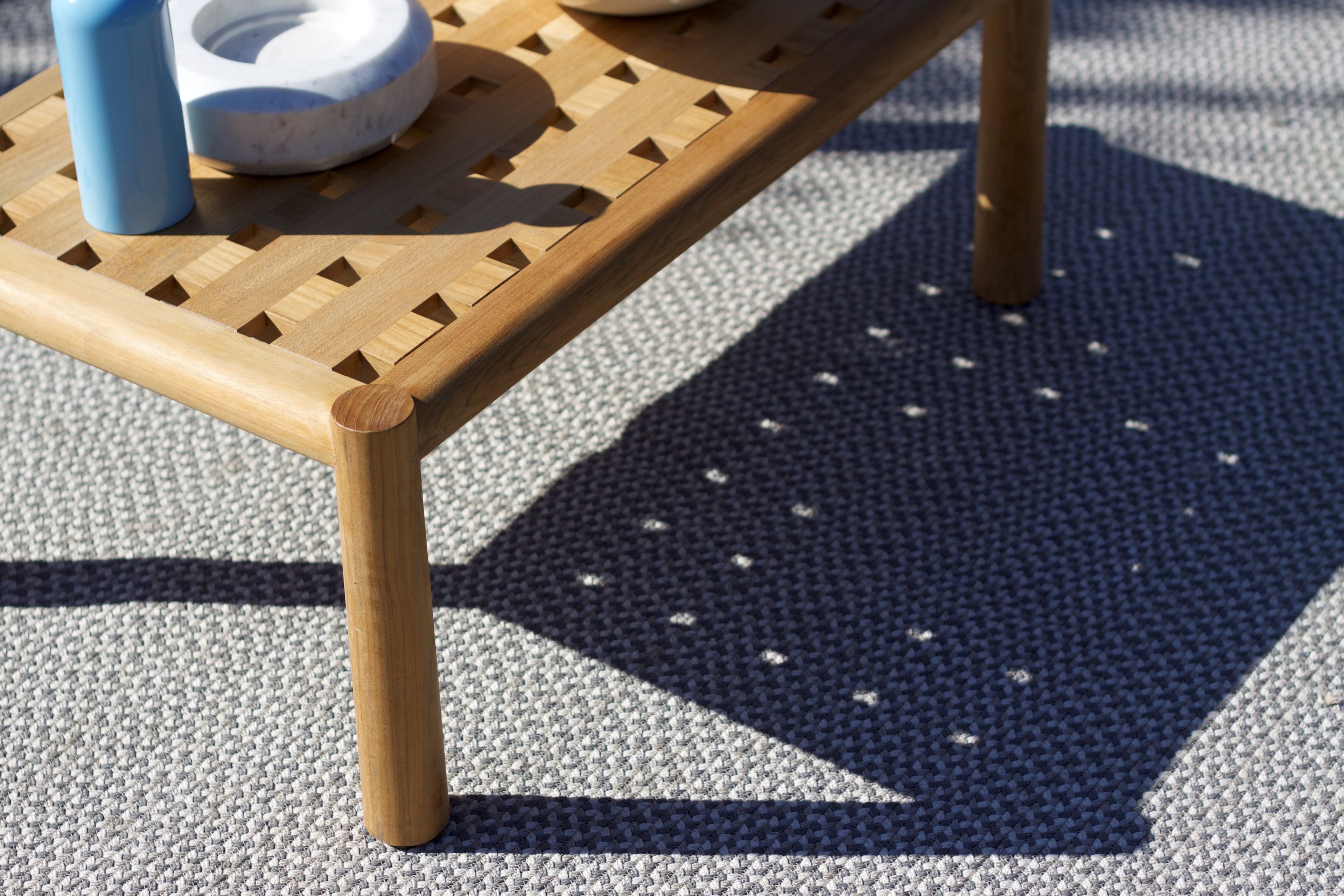 ТИК квадратный низкий садовый столик Unopiù Pevero ARCH-00073470 - Вид №1