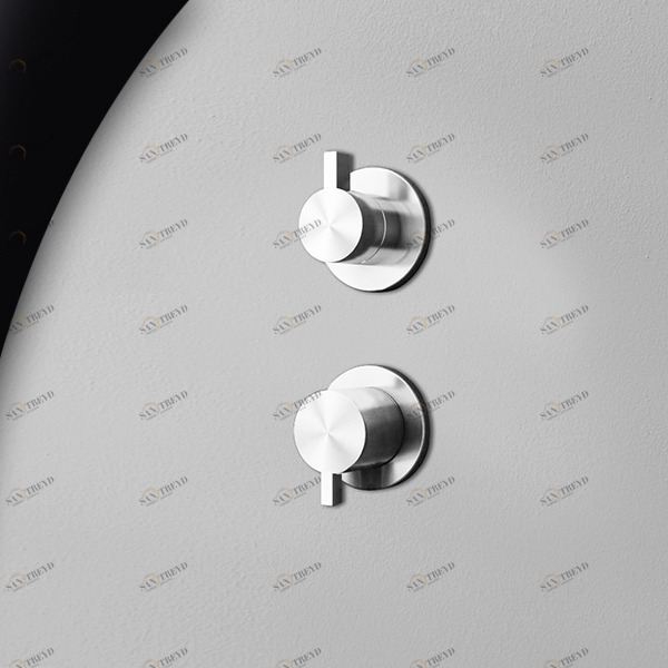 Смеситель для душа сталь глянцевая TOOX Radomonte TXQ5L