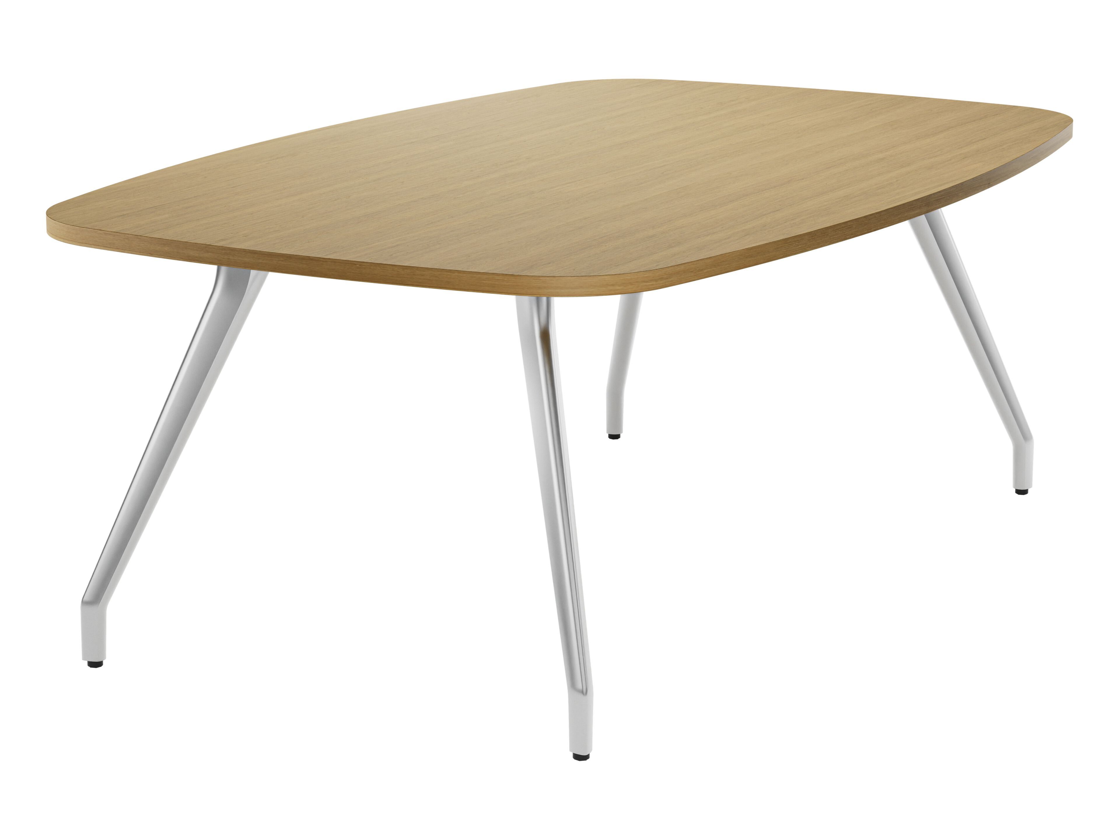 Алюминиевый и деревянный бочковый стол THONET A 1750 ARCH-00108116 - Вид №1