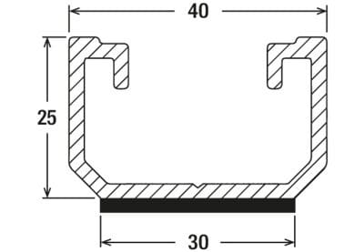 Экструдированный алюминиевый профиль фотоэлектрической системы FISCHER SOLARMETAL ARCH-00116696 - Вид №4