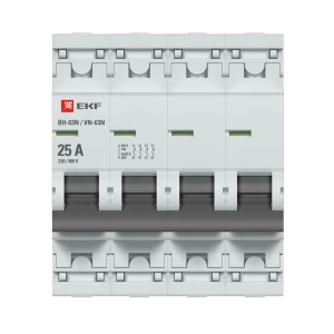 Выключатель нагрузки EKF Proxima ВН-63 4P N 25 А