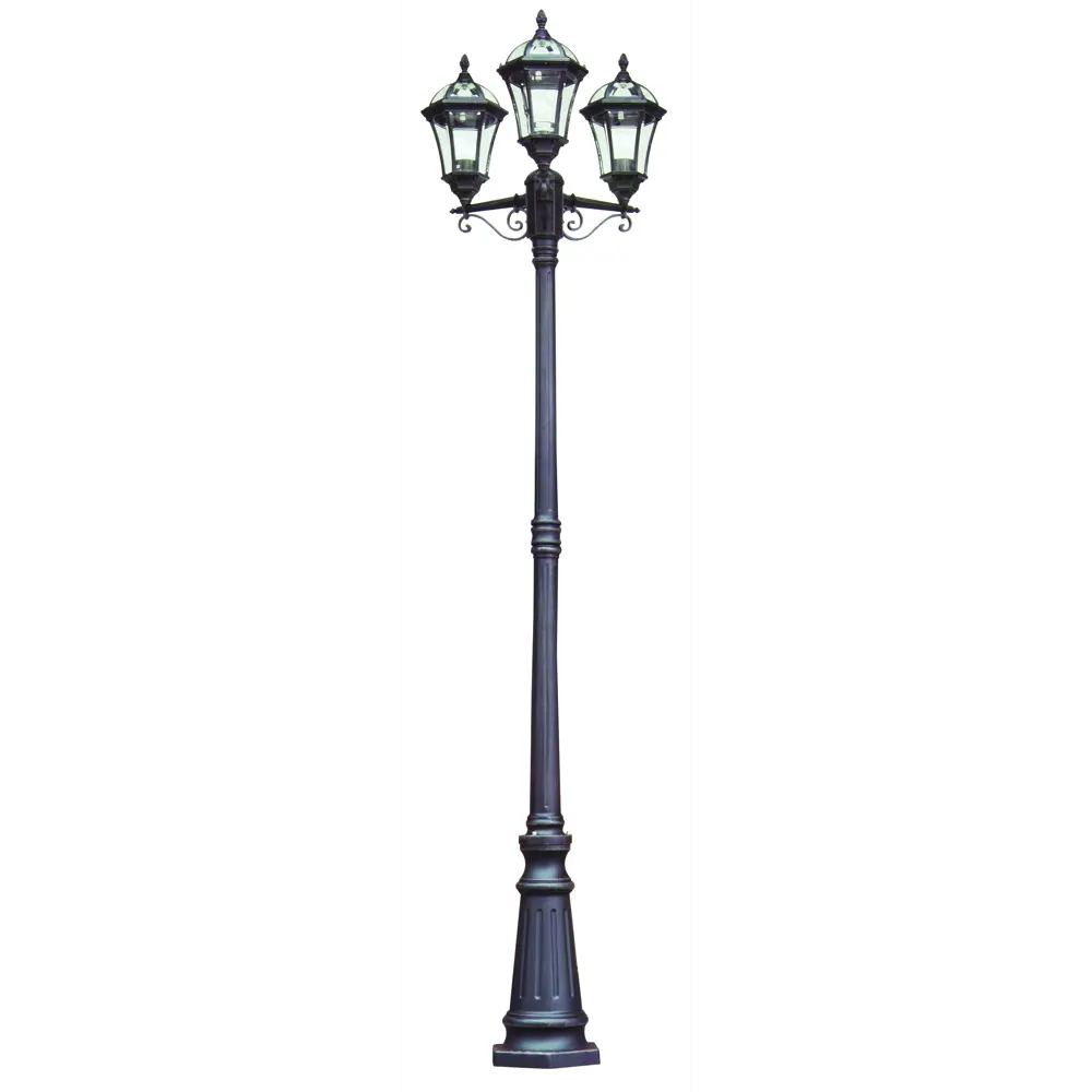 Фонарный столб уличный Inspire Jaipur 223 см цвет коричневый 82664559 STLM-2138054  - Вид №2