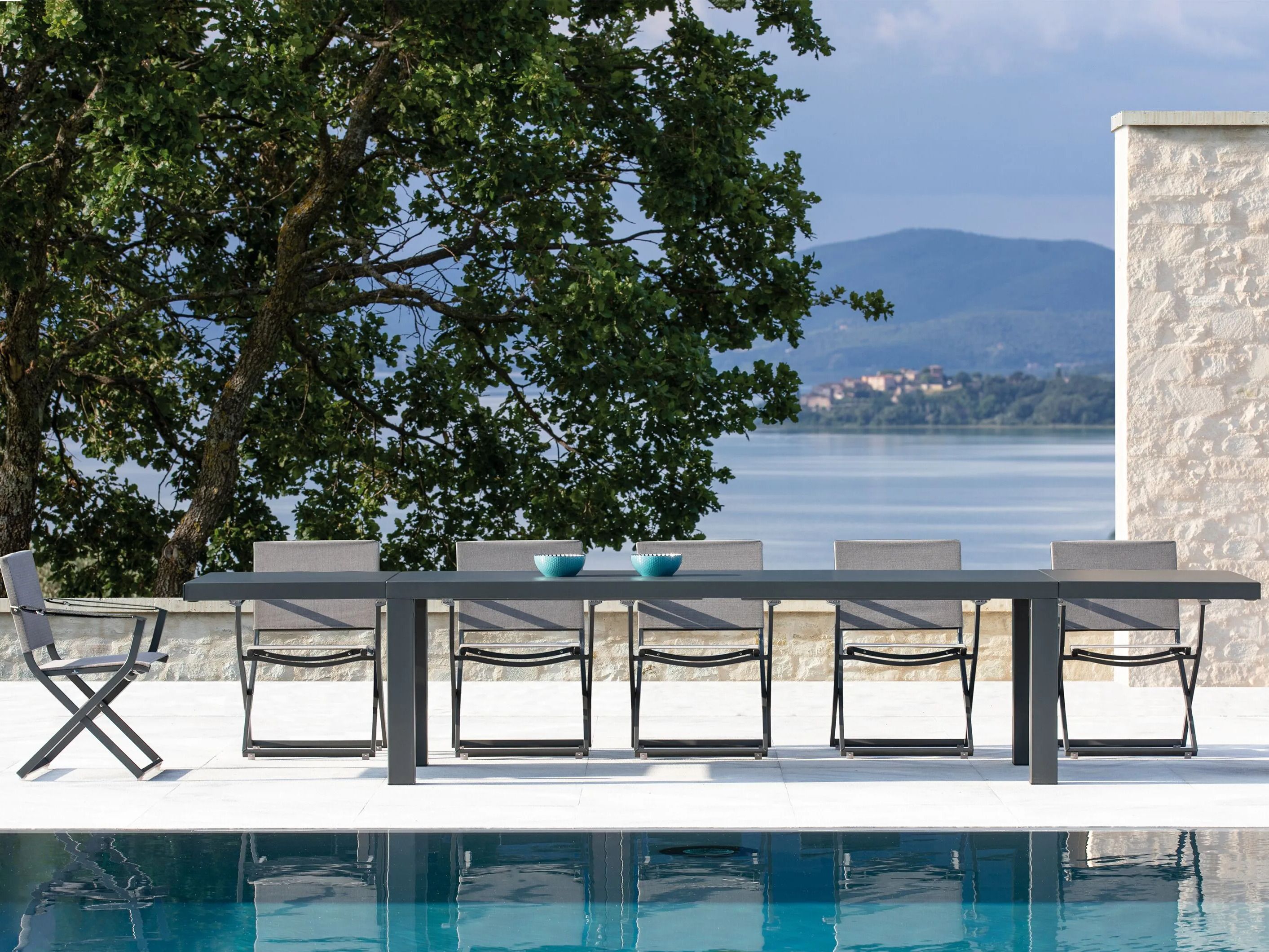 Металлический выдвижной прямоугольный садовый стол Vermobil Sofy ARCH-00082490 - Вид №2