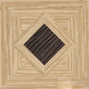 Напольное покрытие из дерева (инкрустация "wenge" из светлого дуба) ddat65 rc we Devon Devon INTARSIA