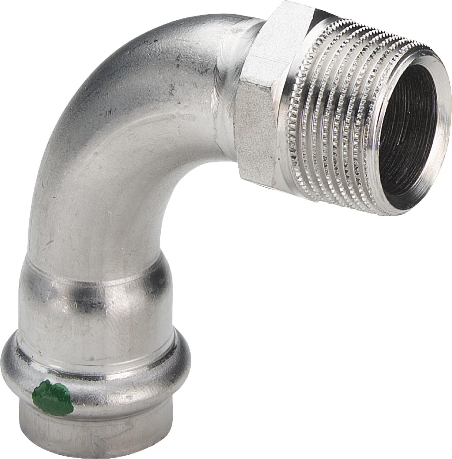 Viega Угольник переходной 90° Sanpress Inox 2314 (436957) 436 957