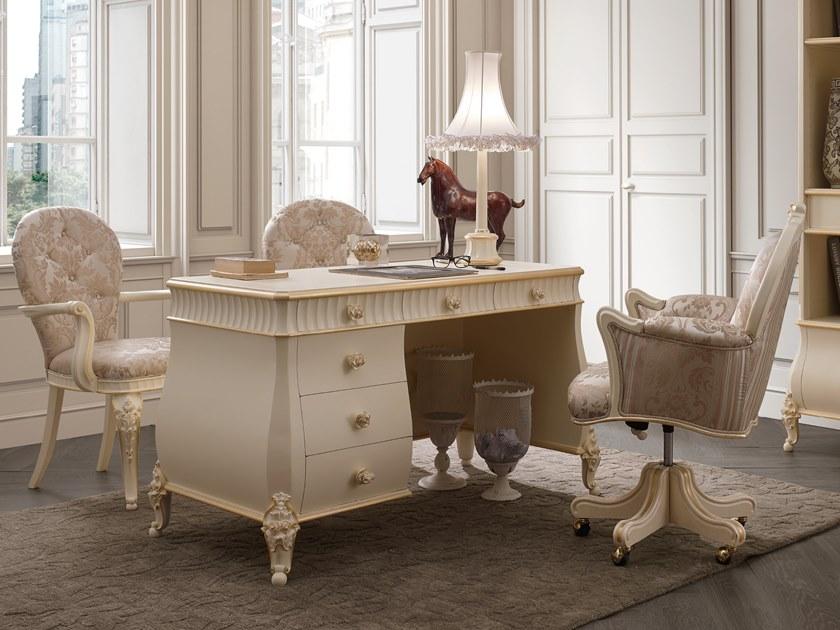 VOLPI Прямоугольный стол с ящиками Night & day 1706 - Вид №1