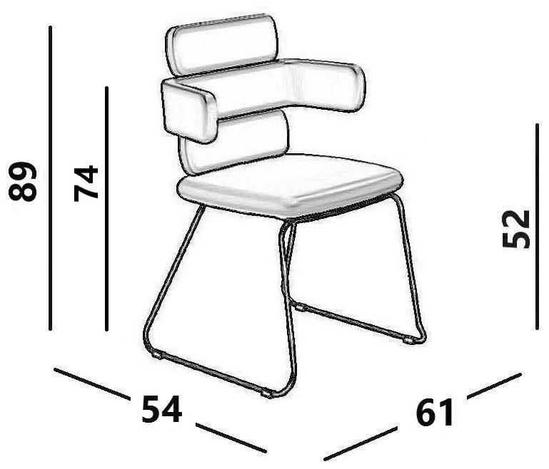 Luxy Садовое кресло из полиуретана Cluster Cl3 - Вид №5