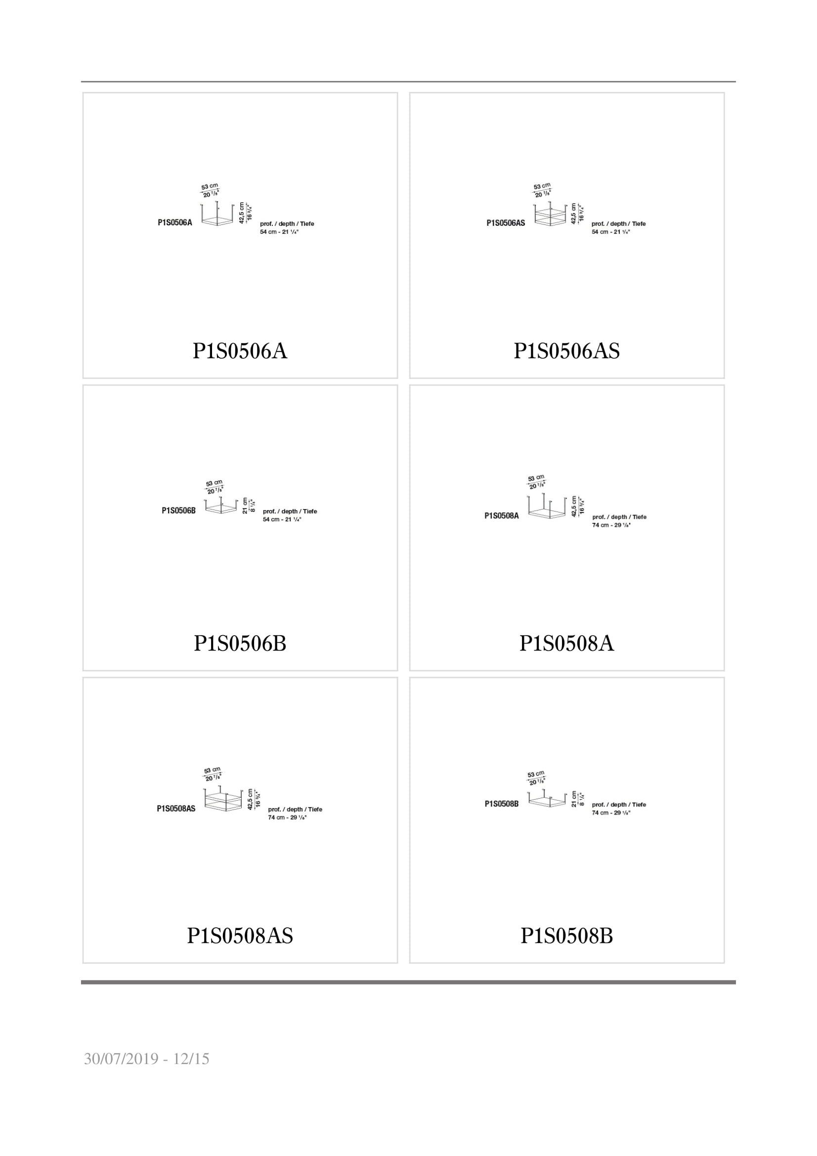 Стеклянный прямоугольный рабочий стол B&B Italia Project проект 1 ARCH-00107589 - Вид №8