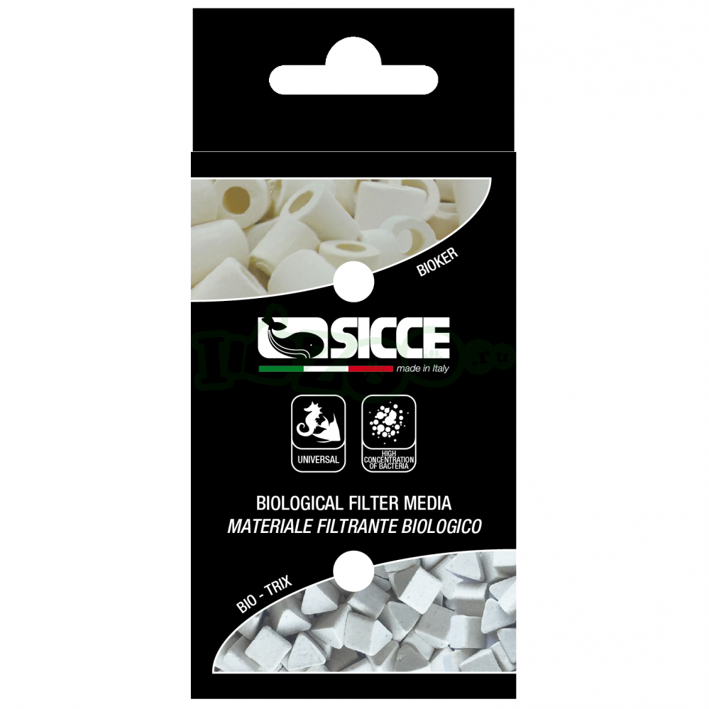 ПР0045586 Фильтрующий материал для фильтра Shark ADV керамика кольца Bioker 125г SICCE 