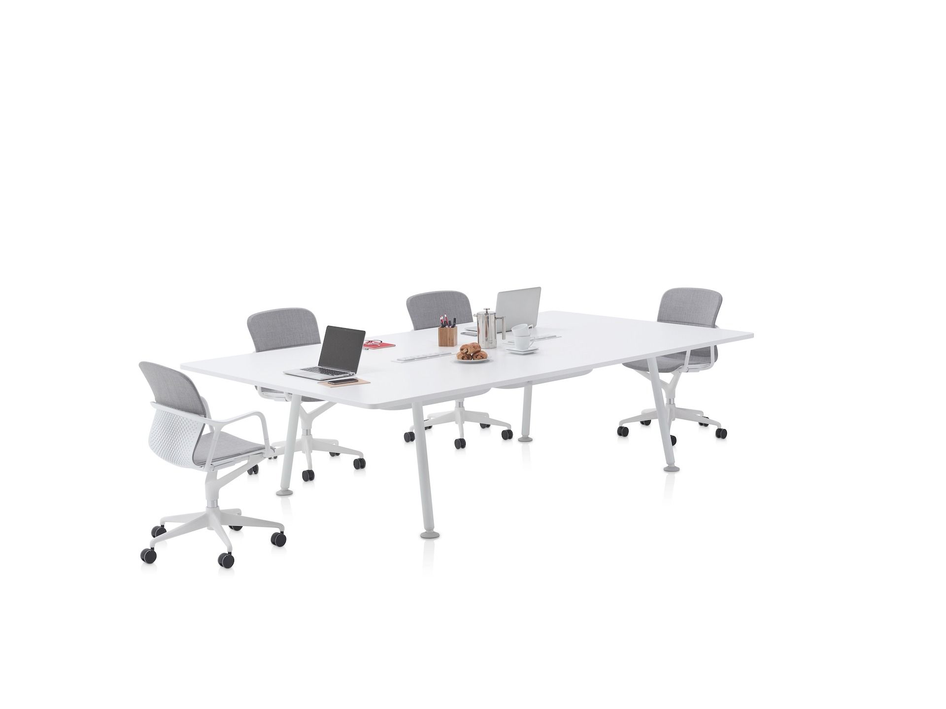 5-спицевое вращающееся офисное кресло с колесами Herman Miller Keyn ARCH-00150940 - Вид №4
