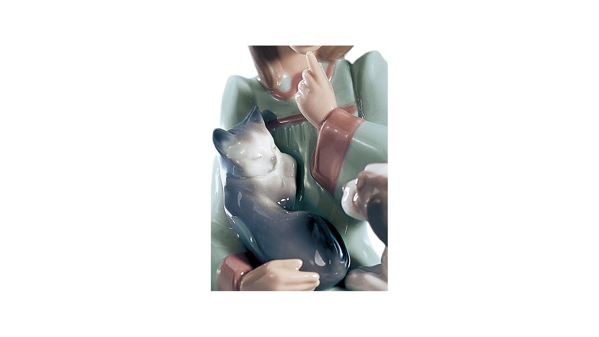 10668974 LLADRO Фигурка Lladro "Не буди!" 10x14см Фарфор Lladró  - Вид №1