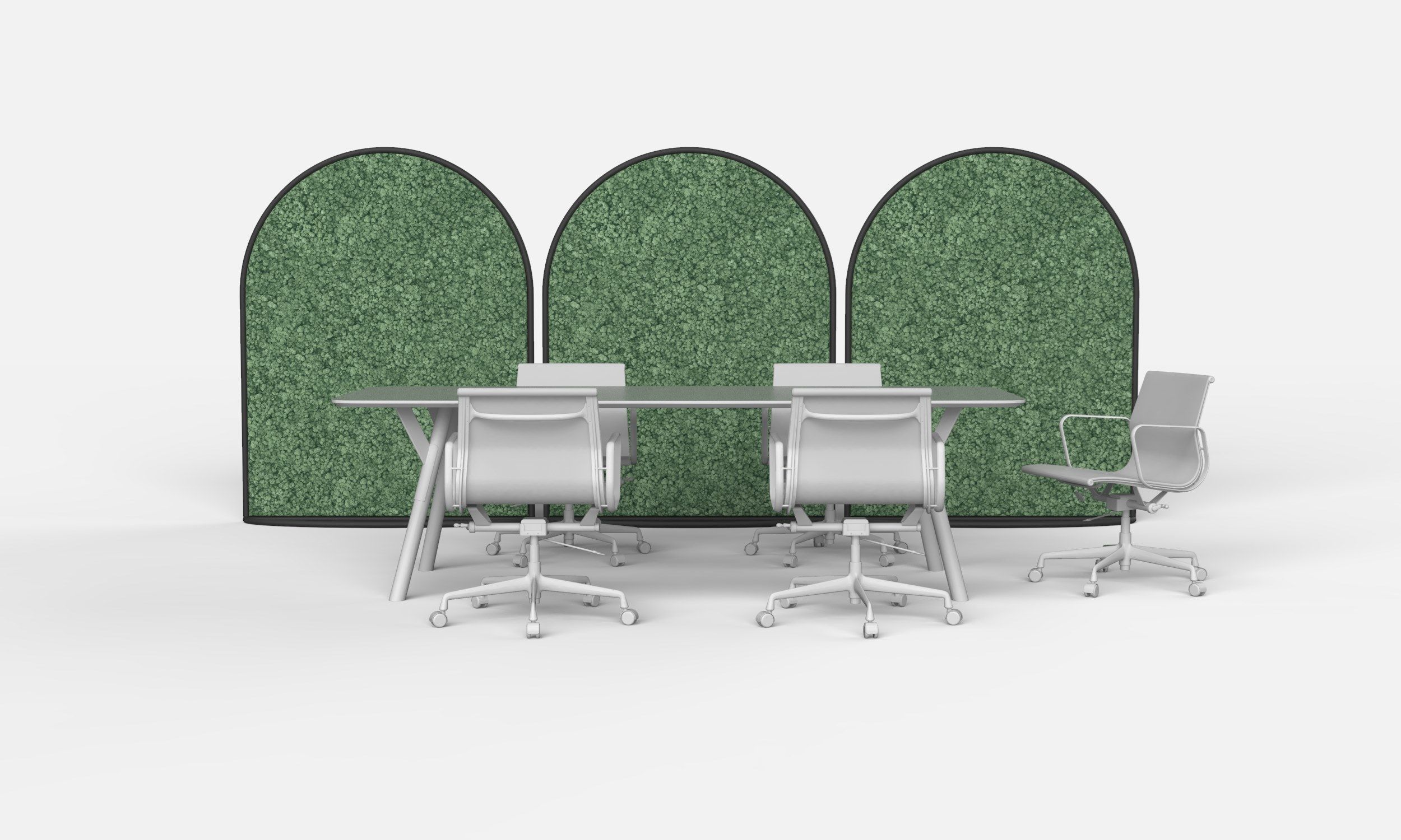 Звукопоглощающая офисная перегородка GREENMOOD G-Line ARCH-00090467 - Вид №22