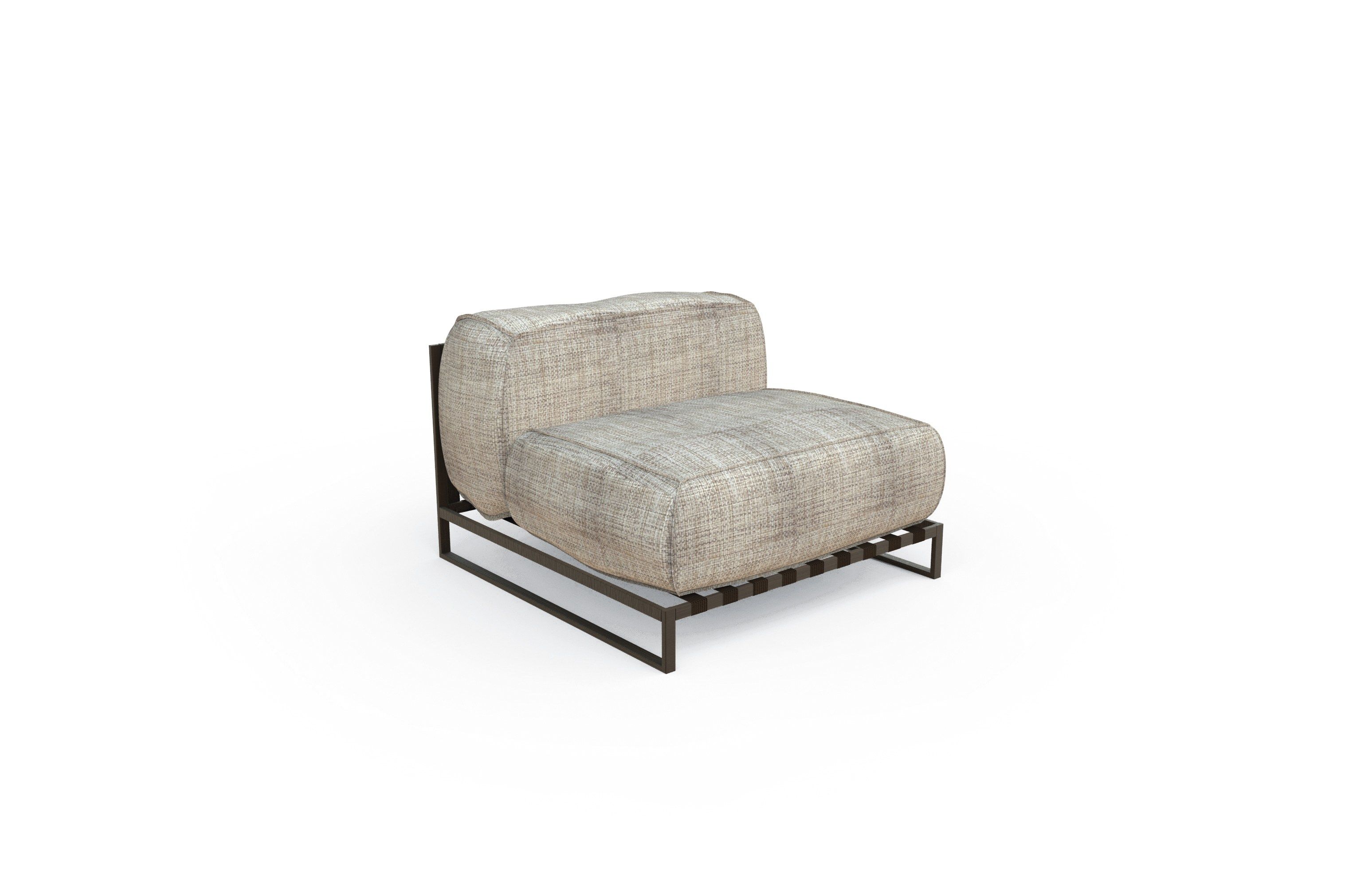 Тканевый угловой модульный садовый диван Talenti Casilda ARCH-00138038 - Вид №9