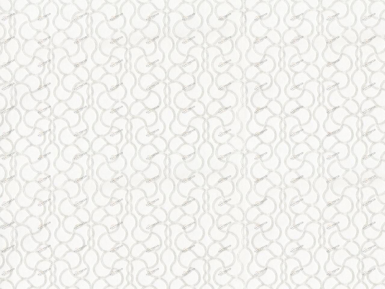 COLORISTICA 2365-10 Портьерная ткань  Жаккард  ArDeco part 2 Белый 