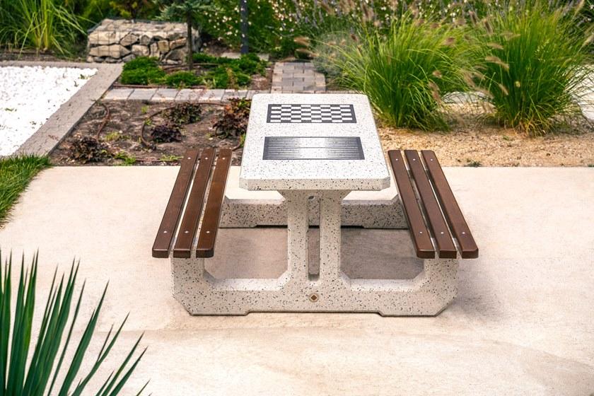 ENCHO ENCHEV - ETE Бетонный стол для общественных мест / игровой стол  221  - Вид №4