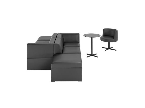 Кожаная скамья со спинкой Brunner banc ARCH-00074440 - Вид №2