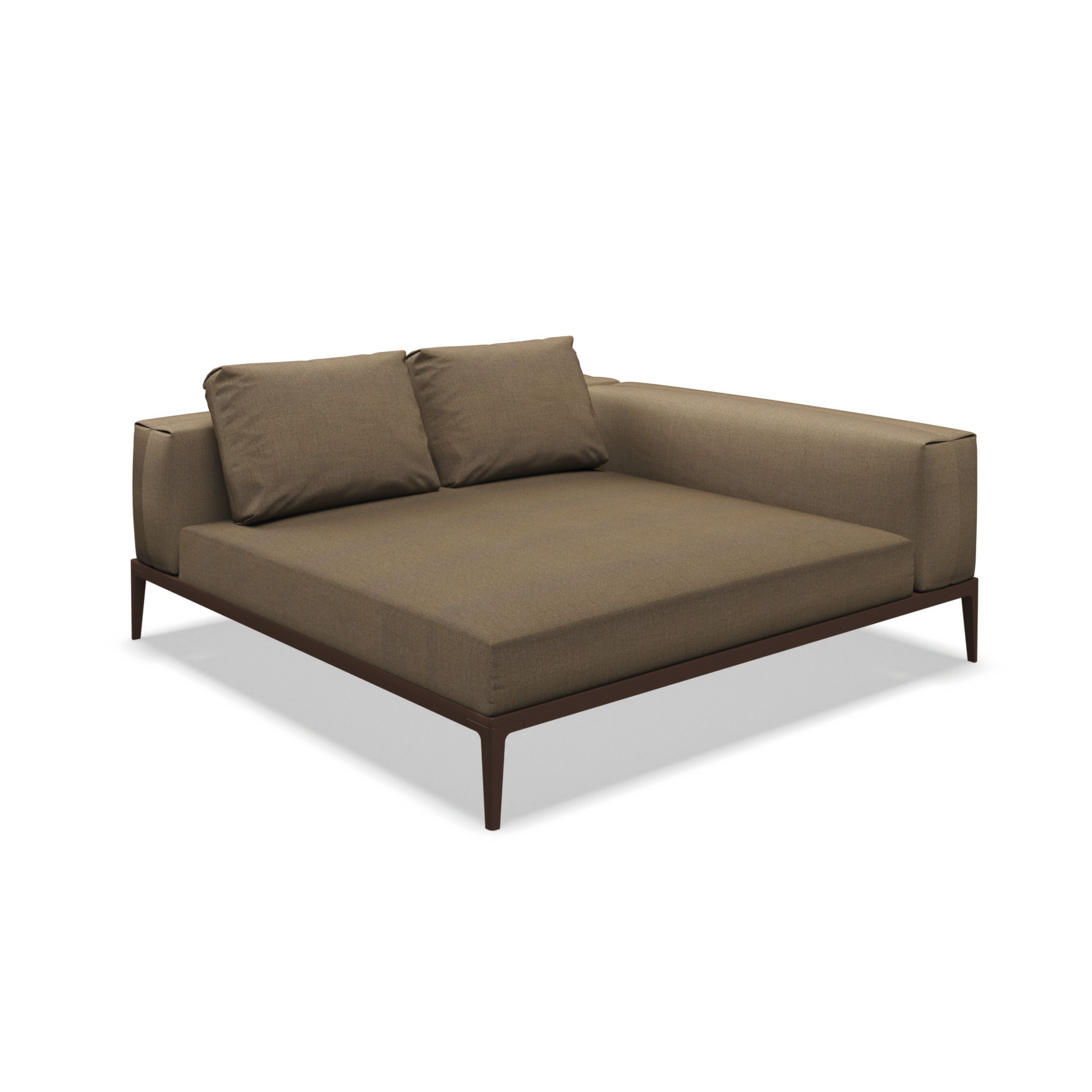 Тканевый угловой модульный садовый диван Gloster сетка ARCH-00114712 - Вид №107