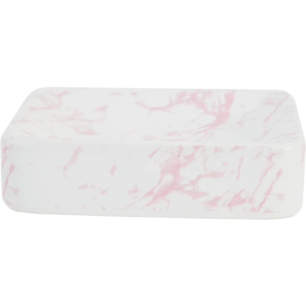 Мыльница Vidage Marmo Rosa керамика цвет белый STLM-2202530 - Вид №1