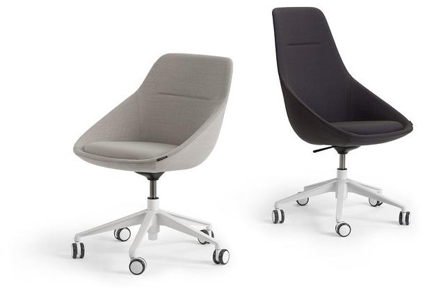 Offecct Офисное кресло из ткани с 5 спицами на колесиках Ezy sun-id-1431701 - Вид №3